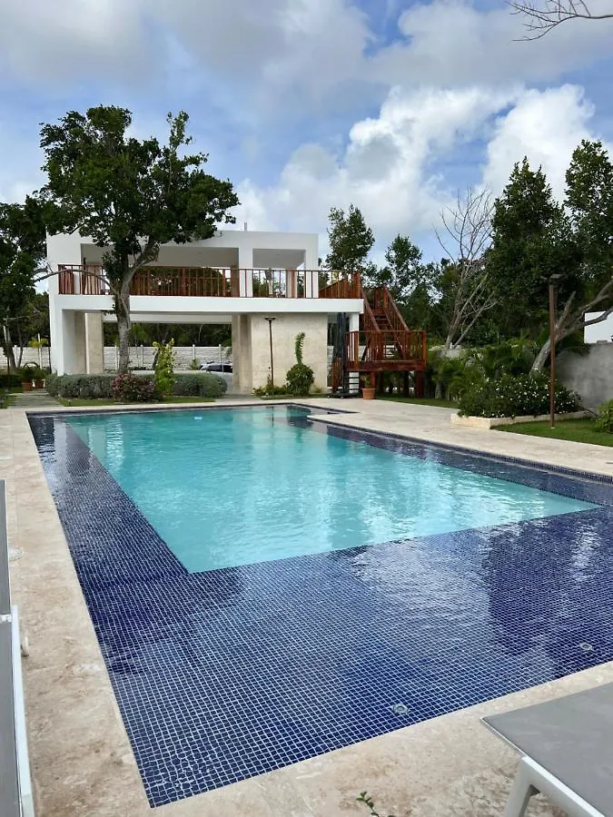Apartman Villa Avec Jardin Partage Punta Cana Dominikai Köztársaság